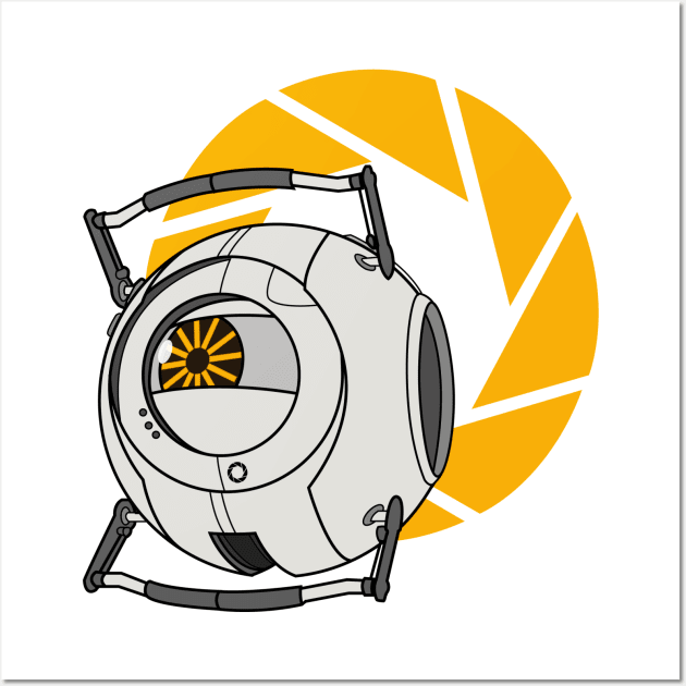 Portal 2 - Space Core Wall Art by José Ruiz